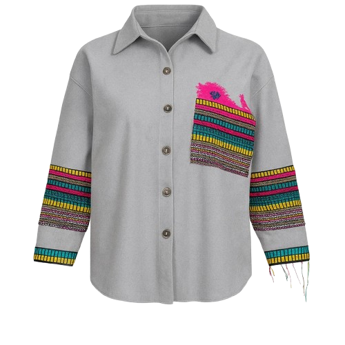 مانتو شومیزی زنانه مدل Bq41